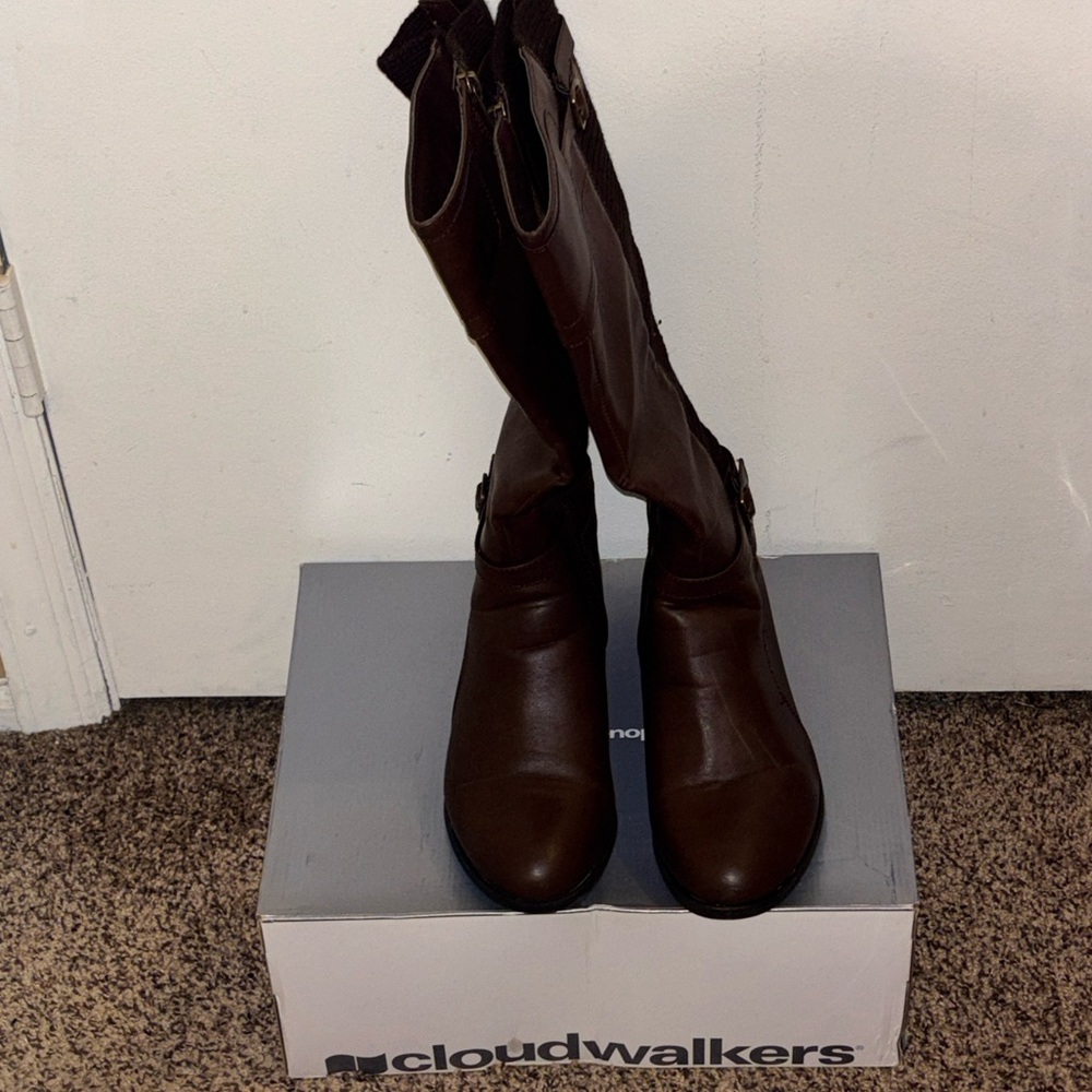 Torrid Cloudwalkers Dark Brown Ankle Boots with wide calf